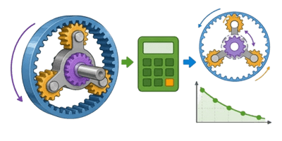 Planetary Gear Icon