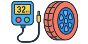 Heavy Equipment Tire Pressure Calc