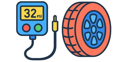 Heavy Equipment Tire Pressure Calc