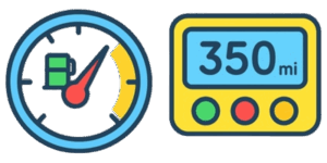 Fuel Range & Remaining Distance Calculator Ico