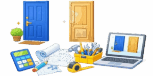 Entry & Interior Door Builder Ico
