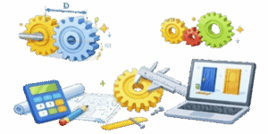 Gear and Gear Train Calc pic