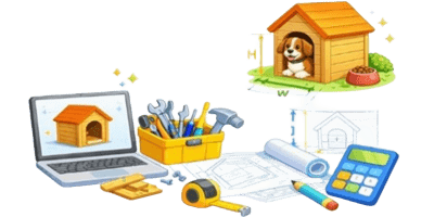 Ico Dog House Calculator