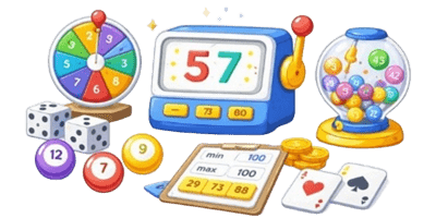 5-in-1 Random Number Generator Random Number Generator