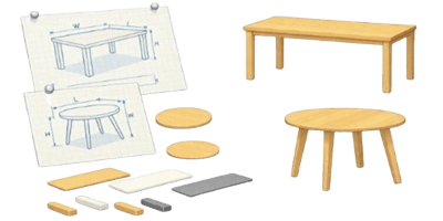 3D Table Designer Ico
