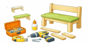 Bench Designer 3D Icon