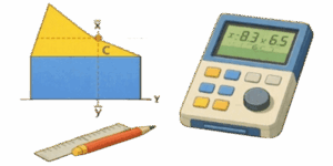 Centroid Calculator for Plane Figures Icon