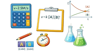 Chemical Reaction Rate Calculator Icon