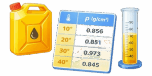 Diesel Fuel Density Icon