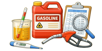 Gasoline Density Table