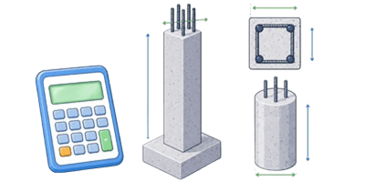 Concrete Column and Post Ico