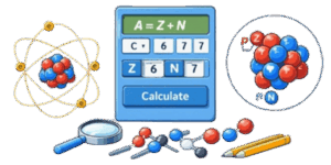 Atomic Mass and Nuclear Composition Ico