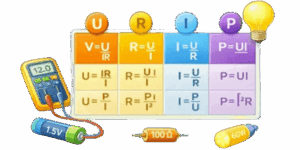 Voltage, Resistance, Current Reference Table Ico