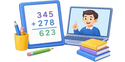 Column math with virtual learning Ico
