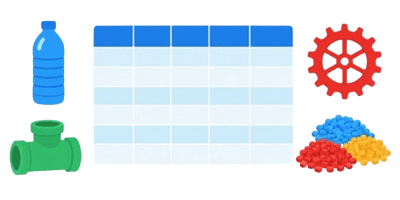 Density Table of Plastics and Polymers pictures