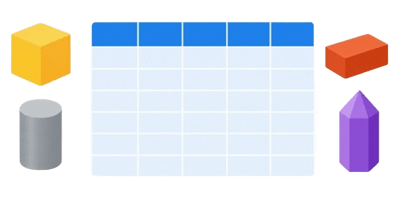 Table of Solid Material Densities picture