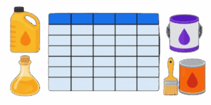 Density Table of Oils and Varnishes picture