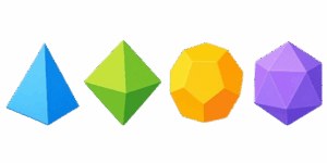 Volume Tetrahedron, Octahedron, Dodecahedron, and Icosahedron