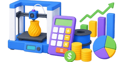 3D Printing Cost & ROI Calculator 3D Printing Cost & ROI Icon