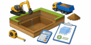 Excavation Volume & Cost Calculator Icon