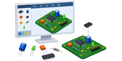 3D PCB Builder Icon