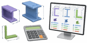 Steel Channel, I-Beam & Angle Calc