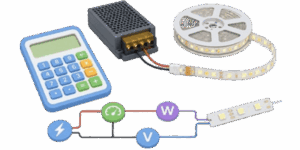 LED Strip Power Calculator Ico