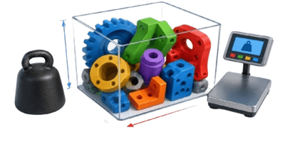 Multi-Part Volume Calculator Icon