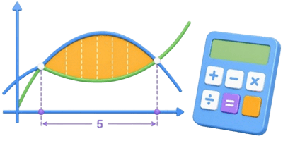 Live Area Between Curves Tool