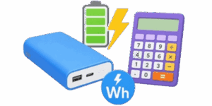 Icon Power Bank Watt-Hour Calc