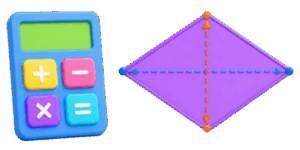 Rhombus Calculator Icon