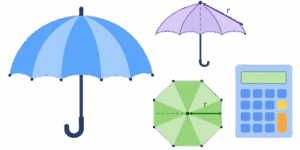 Umbrella Surface Area Calc Pic