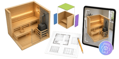 Sauna 3D Configurator Icon