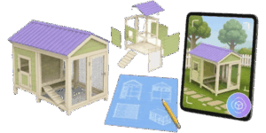 Chicken Coop 3D Builder Pic