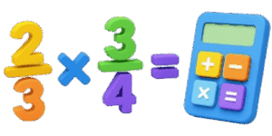 Icon Fraction Multiplication Calculator