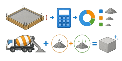 Concrete Volume Estimation Concrete Volume Estimation Pics