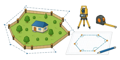 Icon Designing a Complex Geometric Layout