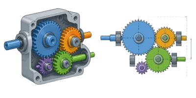 Designing Compact Gear Trains Pics Designing Compact Gear Trains