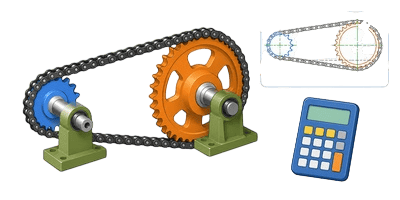 3D Chain Drive Designer & Calculator 3D Chain Drive Designer Icon