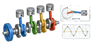 Icon 3D Crankshaft Simulator